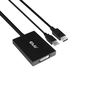 Cac-1010-a  Club3d Club 3d Active Displayport To Dvi-d Hdcp Off Adapter For Cinema Displ