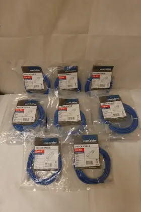 N-10111-10-bl-c Comcables 20 10-ft Blue Cat-5e Patch Cable - Lot Of Nos