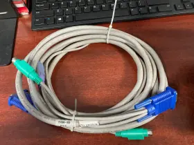 259443-0001 Compaq 224386-003 Hp 12 Foot Cpu To Switchbox Cable