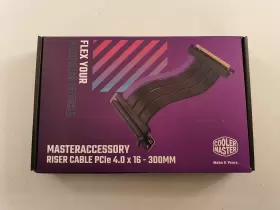 Cooler Master Mca-u000c-kpci40-300 Pcie 4.0 Riser Cable 300mm 11.8 Inch Cooler Master Mca-u000c-kpci40-300 Pcie 4.0 Riser Cable 300mm 11.8 Inch