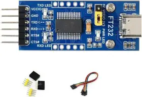 Ft232 Coolwell Usb To Uart Ttl Communication Module Board Type C Ft232 Coolwell Usb To Uart Ttl Communication Module Board Type C