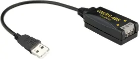 15-pc02susb Cop Security 15-pc02s To Rs85 Converter With Ftdi Chipset Black