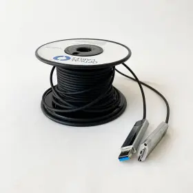 Cor-aoc-abs2jme020m20 Corning Used Usb 3.1 Active Optical Cable A Plug To Micro-b 20m Cor-aoc-abs2jme020m20 Corning Used Usb 3.1 Active Optical Cable A Plug To Micro-b 20m