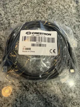 Cbl-usb2-a-c-9 Crestron 6512141 12-pack New Usb 2.0 Type A Male To C 9ft