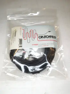 007cpc217 Crutchfield 17ft 2-channel Rca Cable 120425