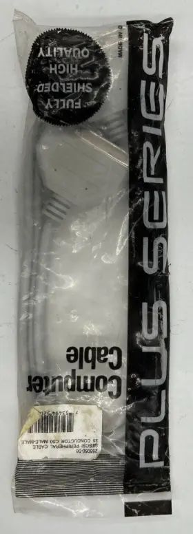 Ap1027p03 Ctg Other Unused 3 Foot C50/c50 Male/male Scsi Cable Beige Aluminum Mylar/gold Plate Mac Ap1027p03 Ctg Other Unused 3 Foot C50/c50 Male/male Scsi Cable Beige Aluminum Mylar/gold Plate Mac