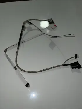 004hv8 Dell Lot Of 2 New Latitude E6540 15.6 Inch Wxga Hd Lvds Lcd Ribbon Cable Black 04hv8