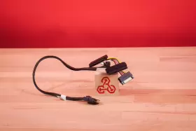 48570-379-02mx-a00 Dell Mini Sas To Dual Power Cable T3600 T5600 T7600 T3f4v