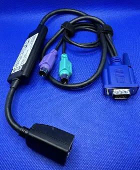 520-289-512 Dell Lot Of 17 System Interface Pod Sip Kvm Cables Mpn Dp/n Orf511