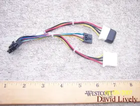 Cn-0g2536 Dell G2536 25x Lot Poweredge 2800 Cables New 14pin Pe2800