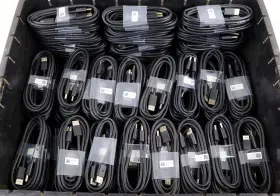 Ktj8y Dell Lot 110 New Displayport Male To M/m 18 Inch Cable