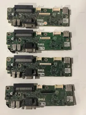 R5x7t Dell Lot Of 4 I/o Boards Vga Usb Audio For Optiplex 790 990 7010 9010 Usff