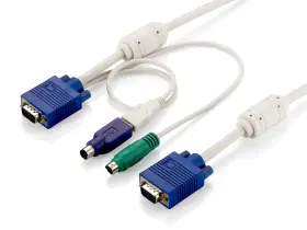 Kvm-0830 Digital Data Acc-2103 Level One Cable Set 5 M For Kvm-0830/1630 Kvm-0830 Digital Data Acc-2103 Level One Cable Set 5 M For Kvm-0830/1630
