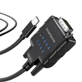 Drivergenius 5060955720946 Serialpulsex 1 Pcs/pack 9xled C Usb Serial Cable Black Drivergenius 5060955720946 Serialpulsex 1 Pcs/pack 9xled C Usb Serial Cable Black