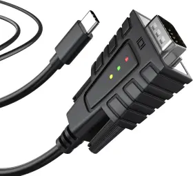Usb232a-b-c Drivergenius Usb C To Serial Rs232 Db9 Adapter Black Usb232a-b-c Drivergenius Usb C To Serial Rs232 Db9 Adapter Black