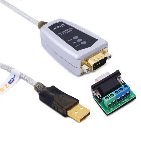 Dt-5119 Dtech Usb To Rs422 Rs485 Serial Port Converter Adapter Cable 1.5ft Black Dt-5119 Dtech Usb To Rs422 Rs485 Serial Port Converter Adapter Cable 1.5ft Black