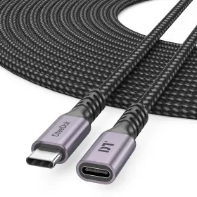 Bk71-q1 Dteedck Usb C Extension Cable 20ft Upgraded Usbc Extender 100w Charging 20 Feet