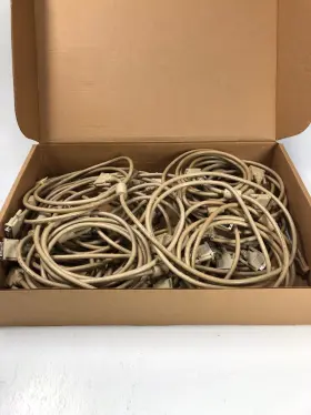 Lot16dvi Dvi Lot Of 21 Male To Digital Computer Monitor Cables 6 And 8 Long