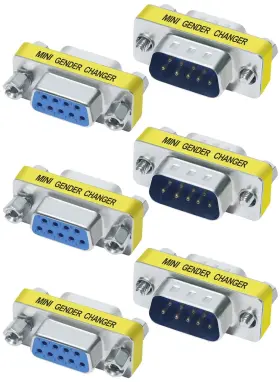 Eaea20005 Eaeon 9pin Rs232 Serial Cable Db9 3-pack Male To Female