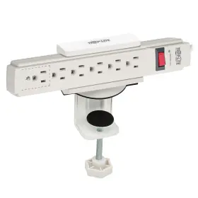 Eaton 037332255617 Clampusw Clamp-on Power Strip Surcompatible With Ge Protector Holder White