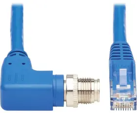 Nm12-604-01m-bl Eaton Electrical - Tripp Lite Series M12 X-code Cat6 1g