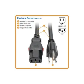 P007-l03 Eaton Electrical - Tripp Lite Series Computer Power Cord Nema