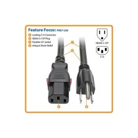 P007-l06 Eaton Electrical - Tripp Lite Series Computer Power Cord Nema