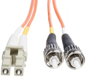 N318-05m Eaton Duplex Multimode 62.5/125 Fiber Patch Cable Lc/st 5m