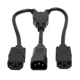 P004-18n-2c13 Eaton Power Cord Splitter C14 To 2xc13 Pdu Style 10a 250v 18 Awg