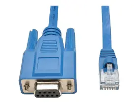 P430-006 Eaton Tripp Lite Rj45 To Db9f Cisco Serial Console Port Rollover Cable Blue