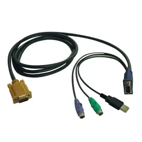 B020-u08 Eaton P778-010 Usb/ps2 Combo Cable For Netdirector Kvm Switch B020-u08/u16