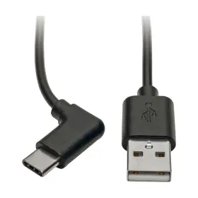 U038-003-cra Eaton Usb-a To Usb-c Cable Right-angle Usb 2.0 M/m 3ft U038-003-cra Eaton Usb-a To Usb-c Cable Right-angle Usb 2.0 M/m 3ft