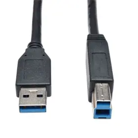 U322-015-bk Eaton Usb 3.2 Gen 1 Superspeed Device Cable A To B M/m Black 15ft U322-015-bk Eaton Usb 3.2 Gen 1 Superspeed Device Cable A To B M/m Black 15ft