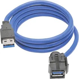 U324-003-kj Eaton Usb 3.0 Superspeed Keystone Jack Type-a Extension Cable M/f U324-003-kj Eaton Usb 3.0 Superspeed Keystone Jack Type-a Extension Cable M/f