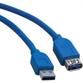 U324-006 Eaton Usb 3.0 Superspeed Extension Cable A M/f Blue 6 Ft. 1.83 M