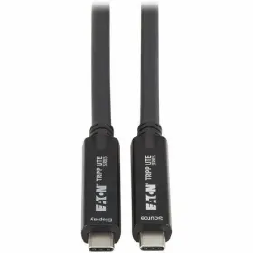 U420f-10m Eaton U420f10m Usb-c Fiber Aoc Usb 3.2 Gen 2 10gbps 8k 60w Charging M/m Black 1