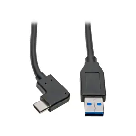 U428-003-cra Eaton Tripp Lite Usb C To Usb-a Cable Right Angle 3.1 5 Gbps Type 3ft