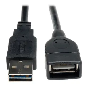 Ur024-010 Eaton Universal Reversible Usb 2.0 Extension Cable Black 10 Ft