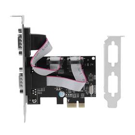 Eboxer Ashatant3che7dgm 2 Port Pcie To Rs232 Serial Adapter Pci Express Host Default
