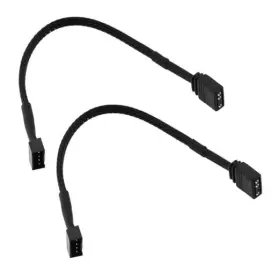 243-el Ecsing 2pcs Motherboard Standard Argb 3-pin 5v To Rgb 4-pin Fan Adapter 16.5cm