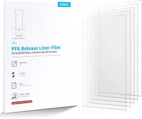 Elegoo 313020789771 5pcs Pfa Release Liner Film 146 195mm With 0.127mm Thickness And Strong Elegoo 313020789771 5pcs Pfa Release Liner Film 146 195mm With 0.127mm Thickness And Strong
