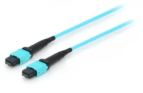 25555807 Equip Trunk Fibre-optic Patch Cable Mtp 50/125m 20.00 M Multimode Om4 Turquoise