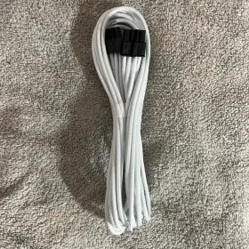 8920050 Evga White Sleeved 8-pin Pci-e Cables From Brand New