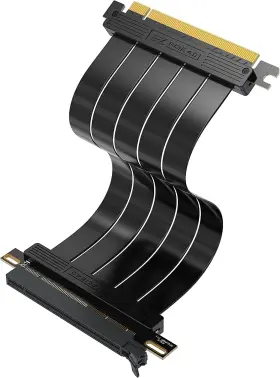4.0-20cm-180 Ezdiy-fab Pcie Gen 4 16x Extreme Flexible High Speed Riser Cable Pci Express 4.0 Port Gpu