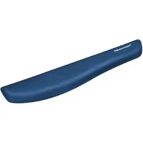 9287401 Fellowes Plushtouch Keyboard Wrist Rest With Foamfusion-blue