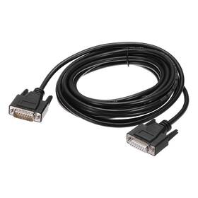 Fixinairp 678202100424 Db15 Serial Cable 28awg Aluminium Foil Shielded Male To Female 16.4 Ft