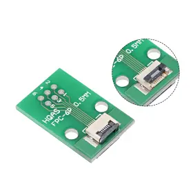 Fixinairp 683867640635 Ffc Fpc 6 Pin 0.5mm 1mm Pitch To Dip 2.0mm Pcb Converter Extend Adapter 1pcs