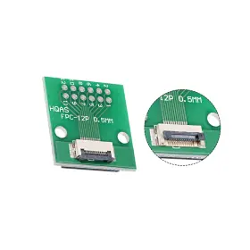 Fixinairp 683867640673 Ffc Fpc 12 Pin 0.5mm 1mm Pitch To Dip 2.0mm Pcb Converter Extend Adapter 1pcs Fixinairp 683867640673 Ffc Fpc 12 Pin 0.5mm 1mm Pitch To Dip 2.0mm Pcb Converter Extend Adapter 1pcs