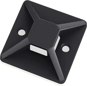 Fixson 190447023370 Zip Tie Mount Square Adhesive Cable Ties For Wire Clips Manageme Fixson 190447023370 Zip Tie Mount Square Adhesive Cable Ties For Wire Clips Manageme
