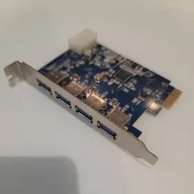 80230712001275 Fresco Logic Us Made - Usb 3.0 4-port Ext Pcie Card